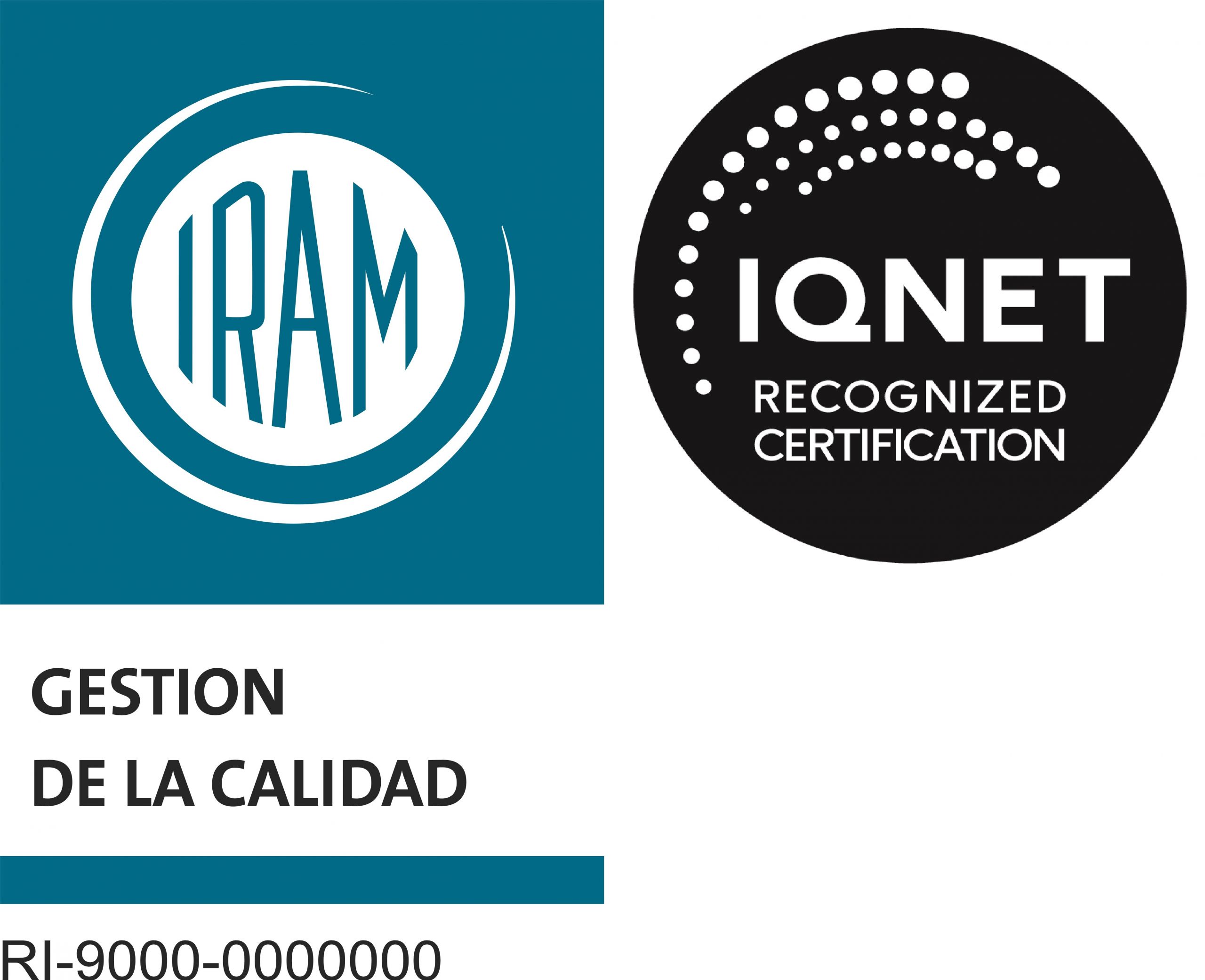 LOGO ISO 9001 + IQNET
